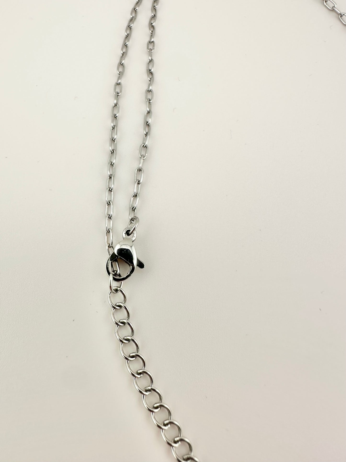 Padlock Necklace – Minimal Lock Pendant (Optional Initial Engraving)