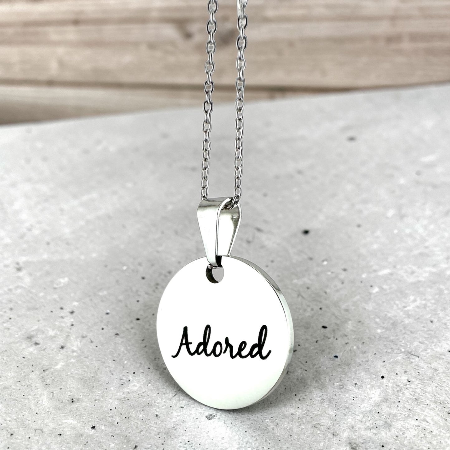 Cherished / Adored Reversible Necklace