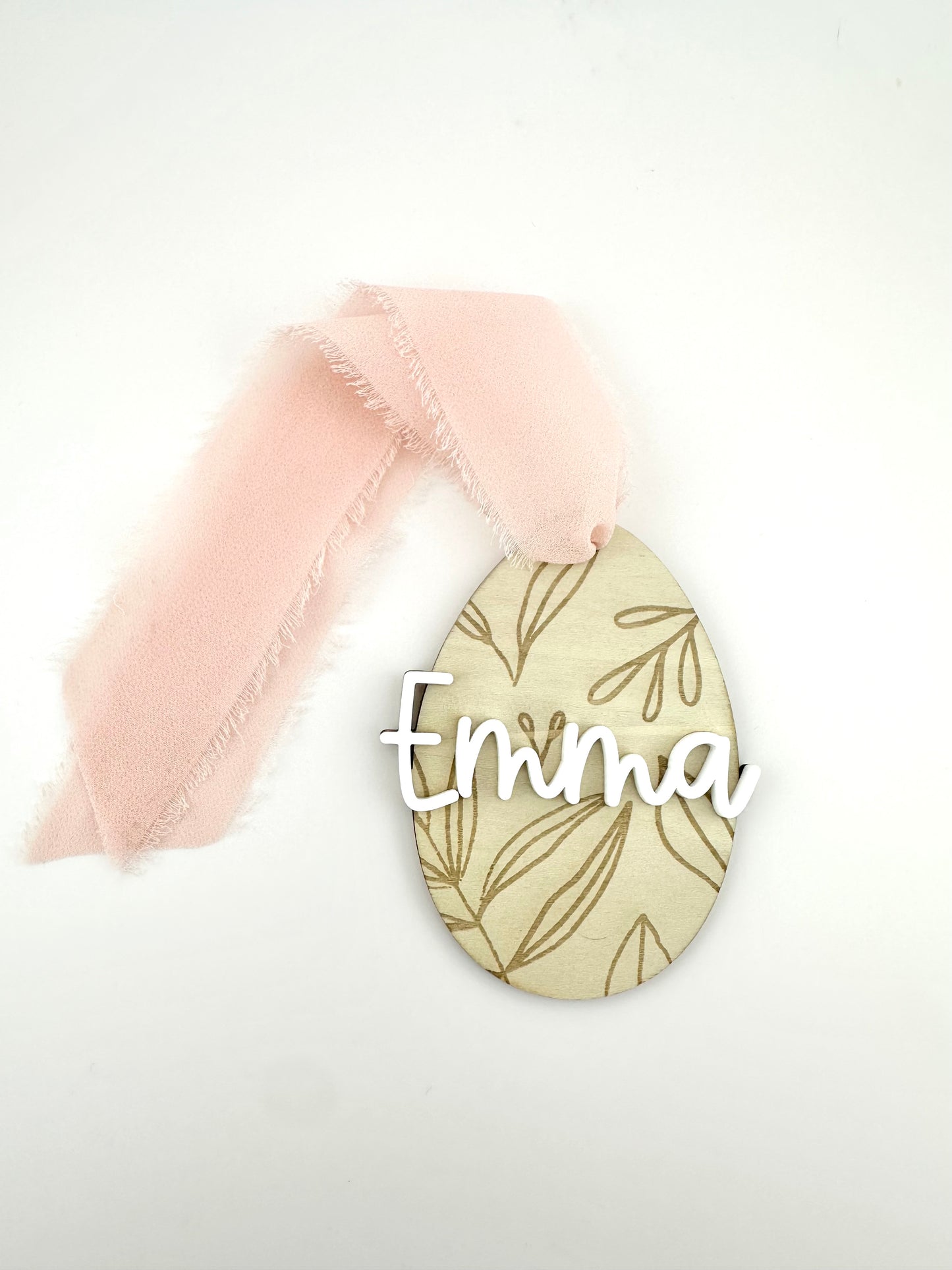 Personalized Easter Basket Tag.