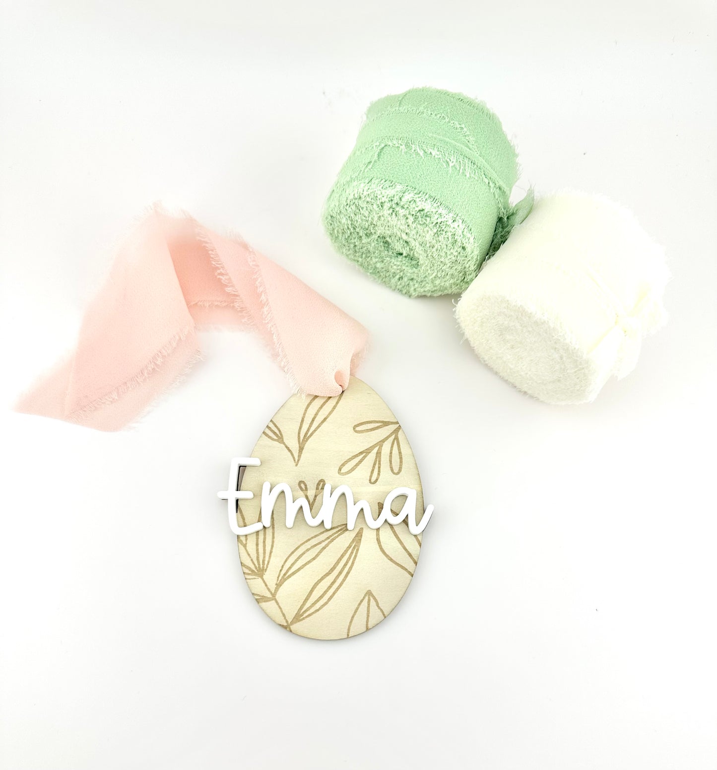 Personalized Easter Basket Tag.