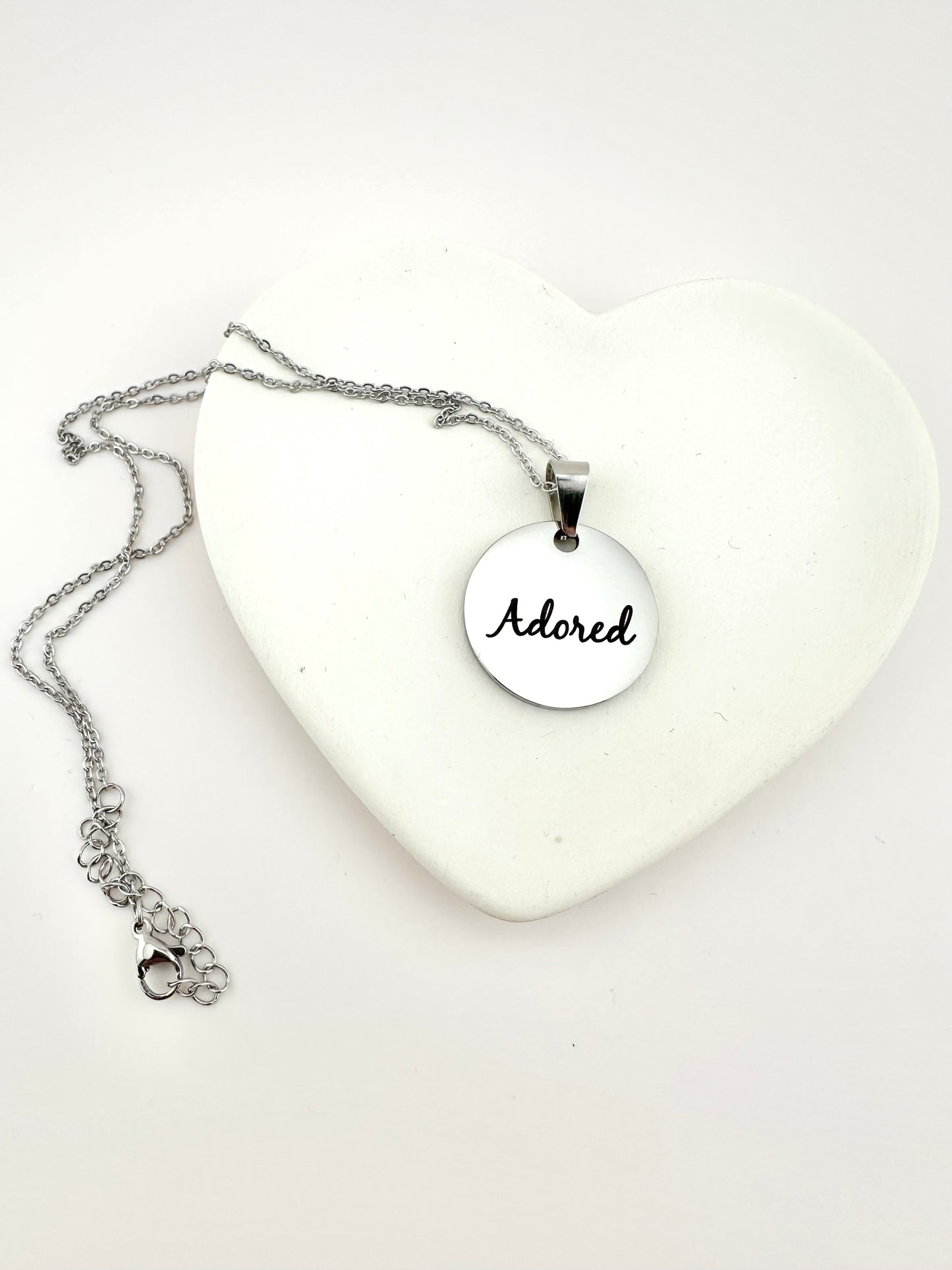 Cherished / Adored Reversible Necklace